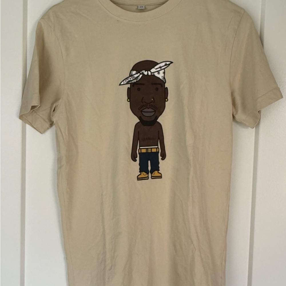 Kids Beige Graphic Tee
